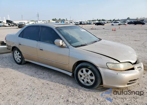 2002 Honda Accord Ex из США, поврежденный, VIN JHMCG66862C005115